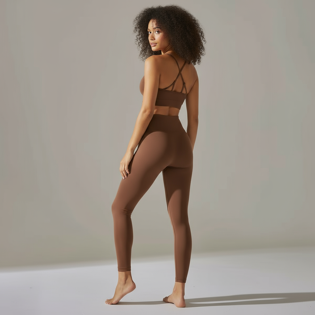 ZARAÉ Brown Nova Bra Co-ord Set