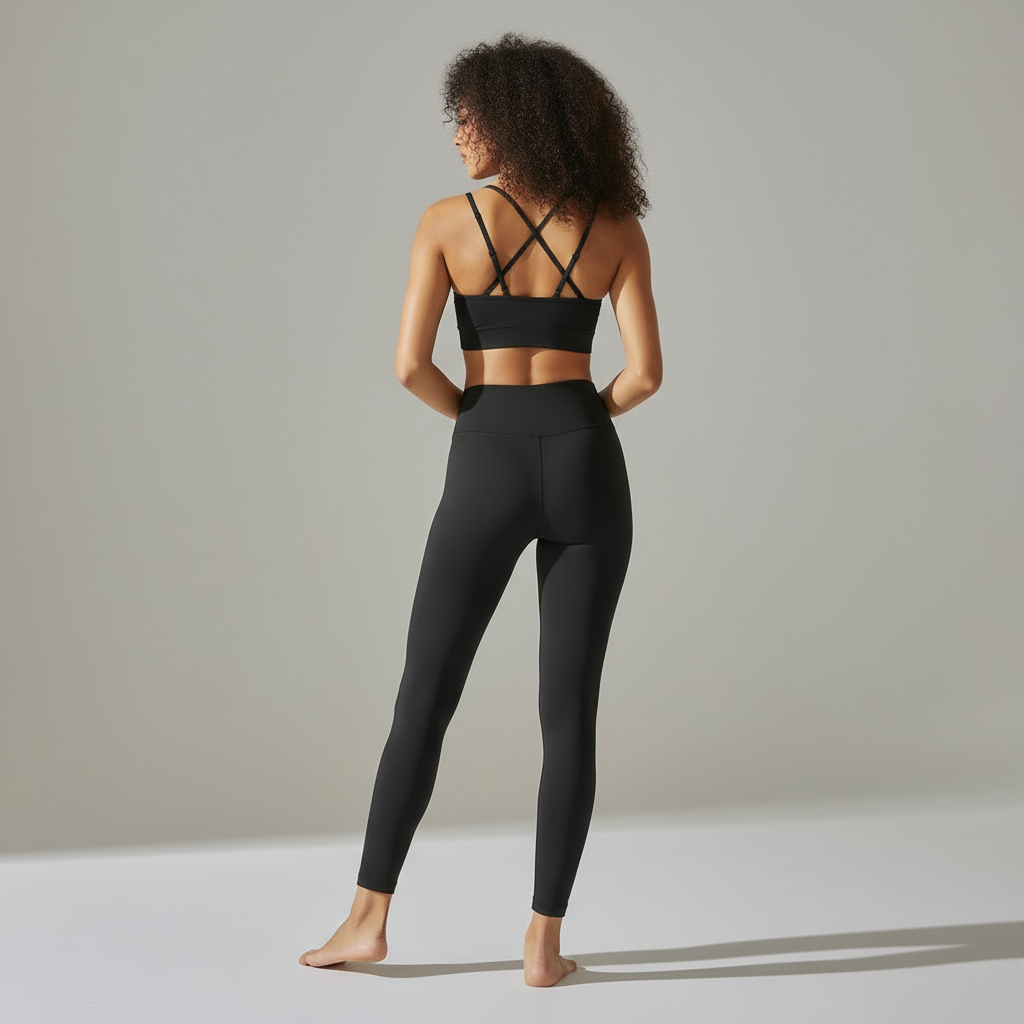ZARAÉ Black Nova Bra Co-ord Set