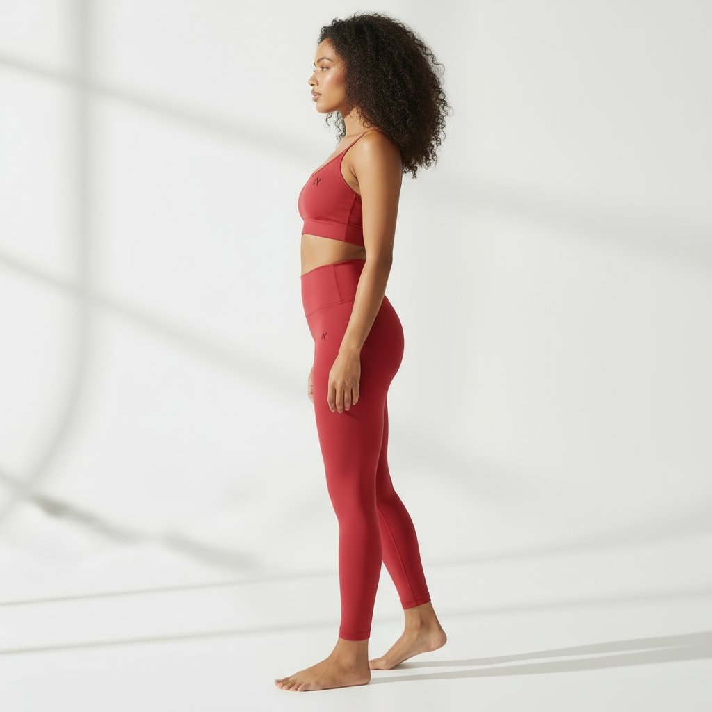 ZARAÉ Red Nova Bra Co-ord Set