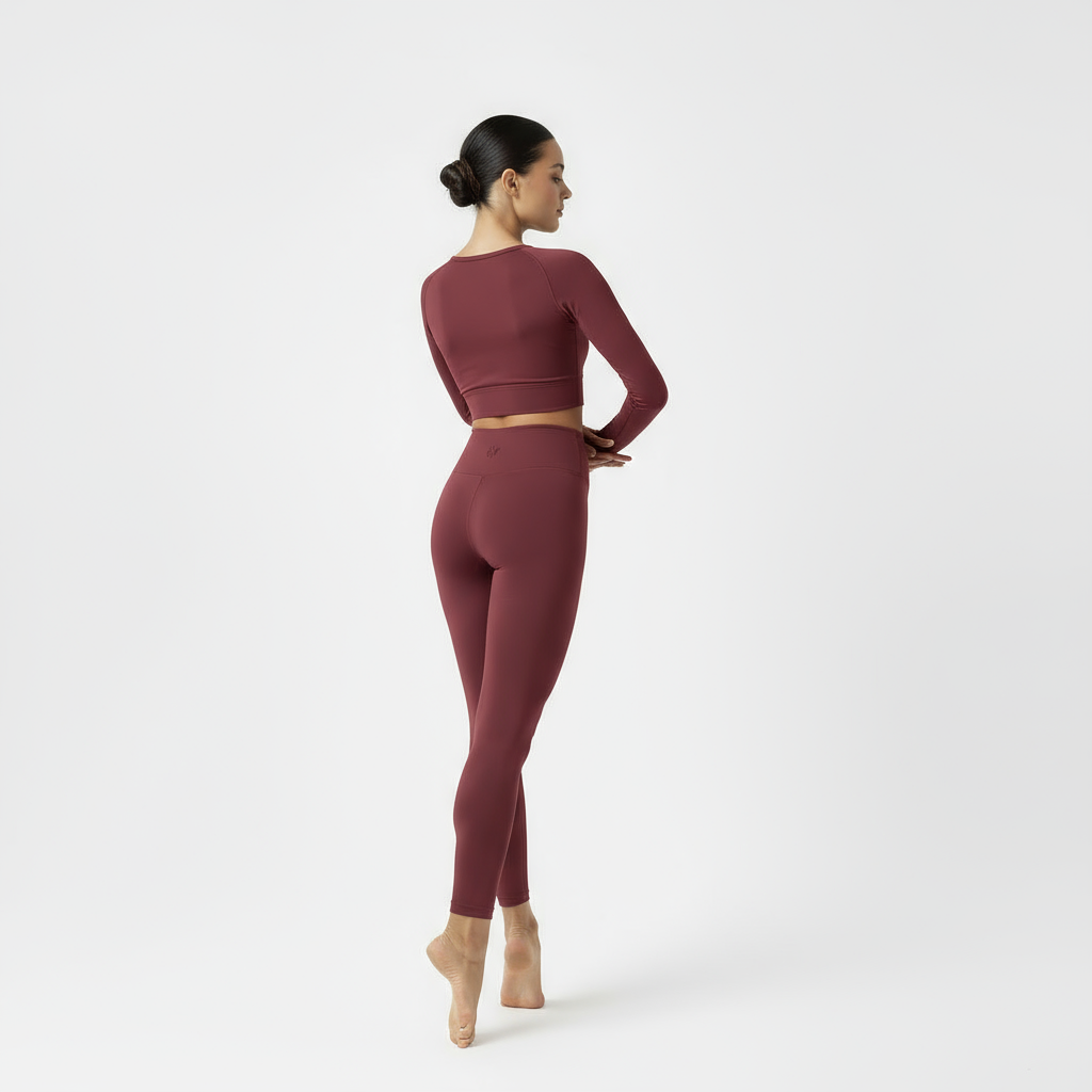 ZARAÉ Bordeaux Aurora Long Co-ord Set