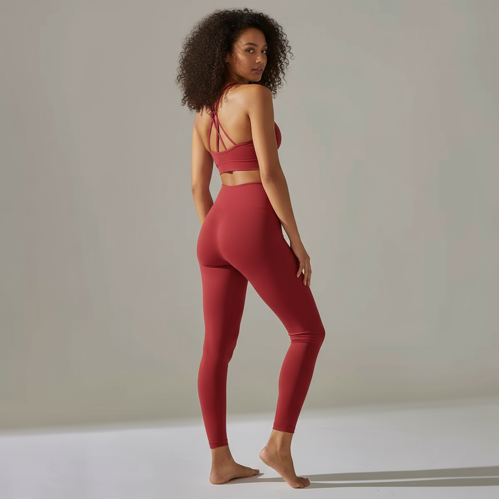 ZARAÉ Red Nova Bra Co-ord Set