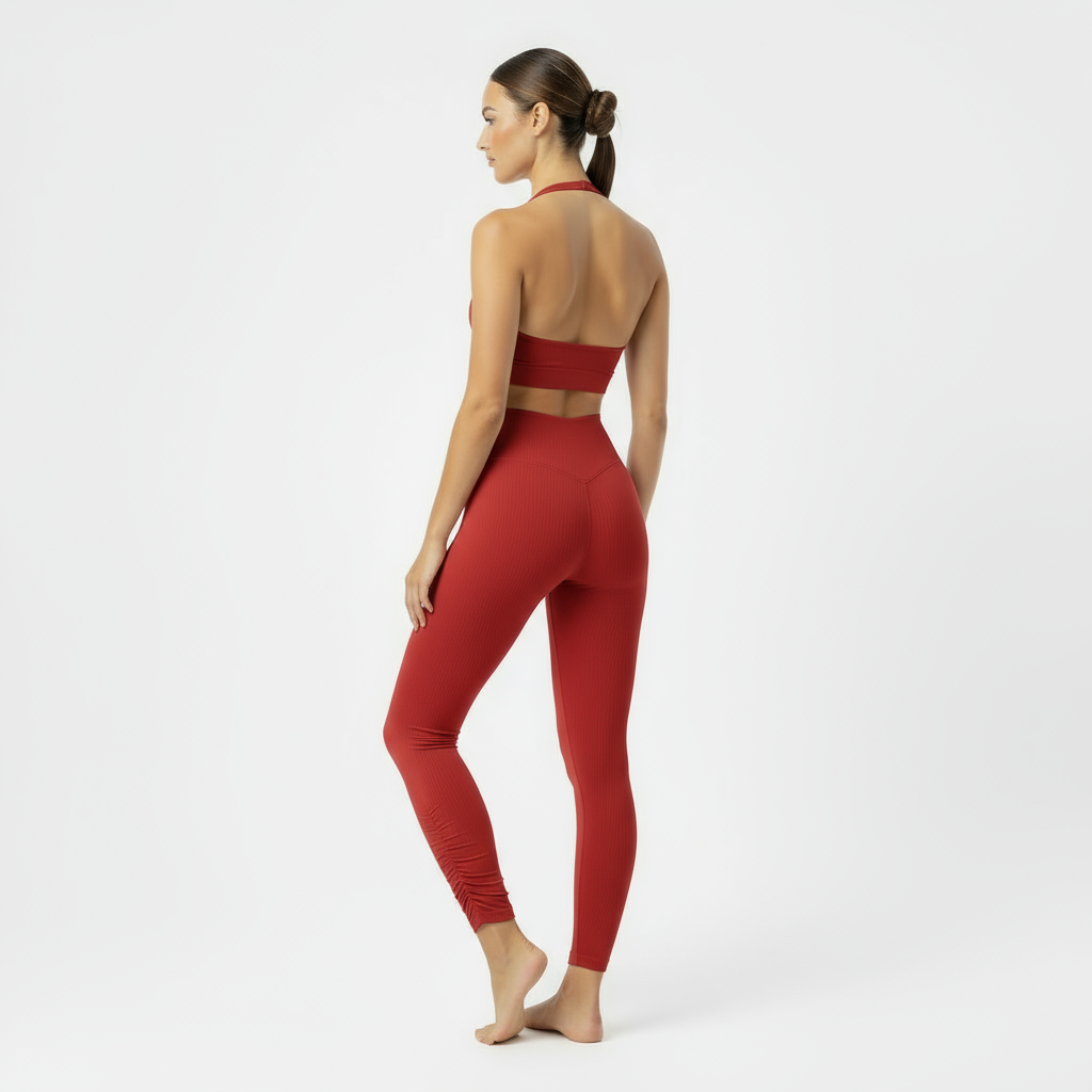ZARAÉ Red Bloom Open Back Co-ord Set