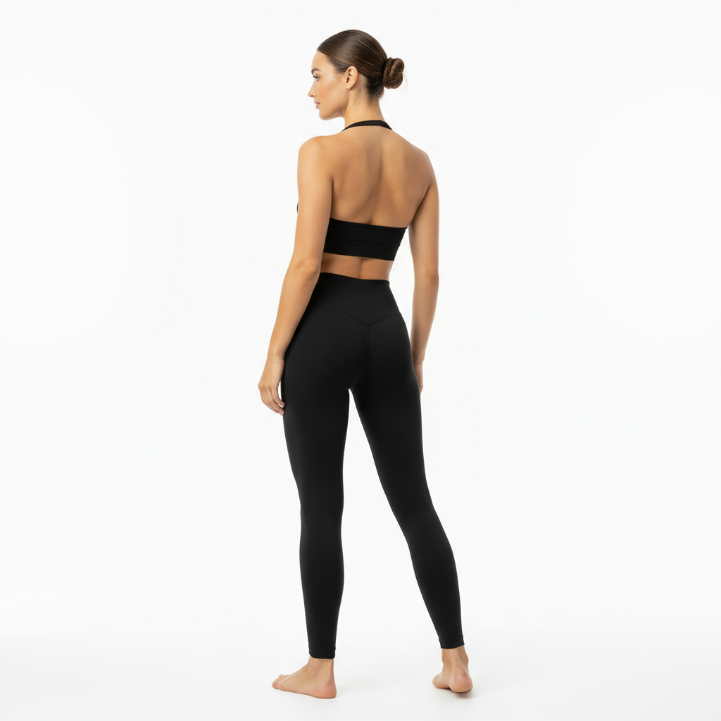 ZARAÉ Black Bloom Open Back Co-ord Set